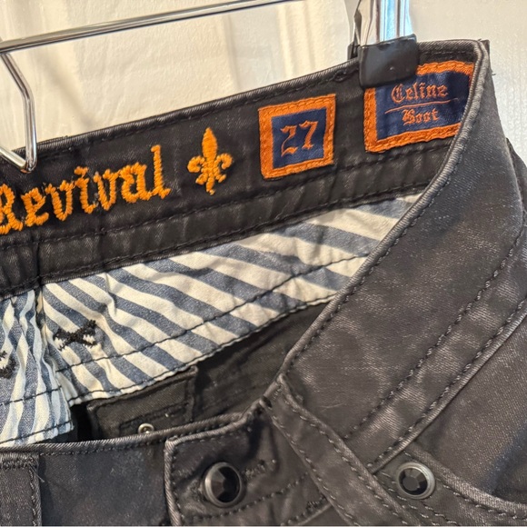 Rock Revival Celine Black Boot Women's Jeans - Picture 4 of 5